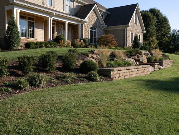 Block Wall Retaining Wall McMinnville TN