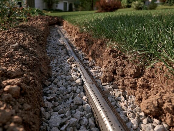 French Drain Installation Cost McMinnville TN